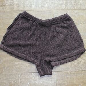 Urban Outfitters out from under shorts, brown, XS